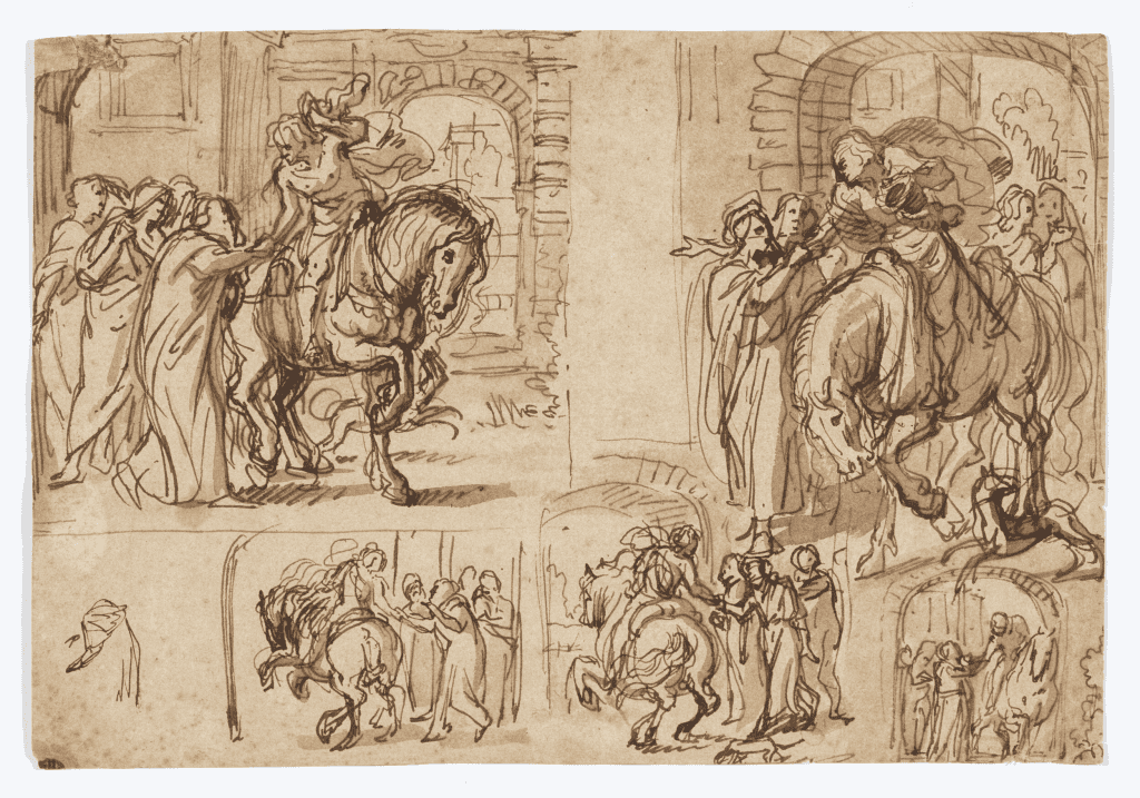Elusive attribution of a late 16th – early 17th-century drawing: Flemish or Italian?